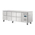 Polar U-Series Eight Drawer Gastronorm Counter Fridge DA549-A